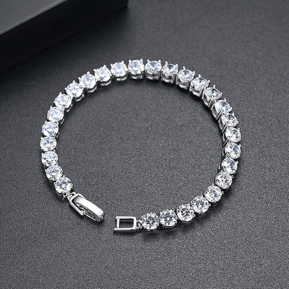 Classic Shining Tennis Bracelet - Image 3