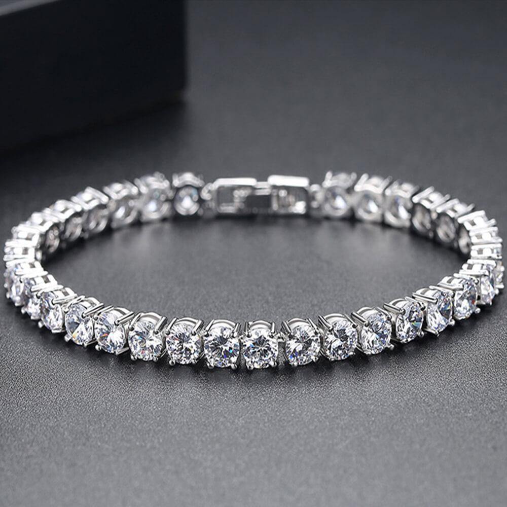 Classic Shining Tennis Bracelet - Image 8
