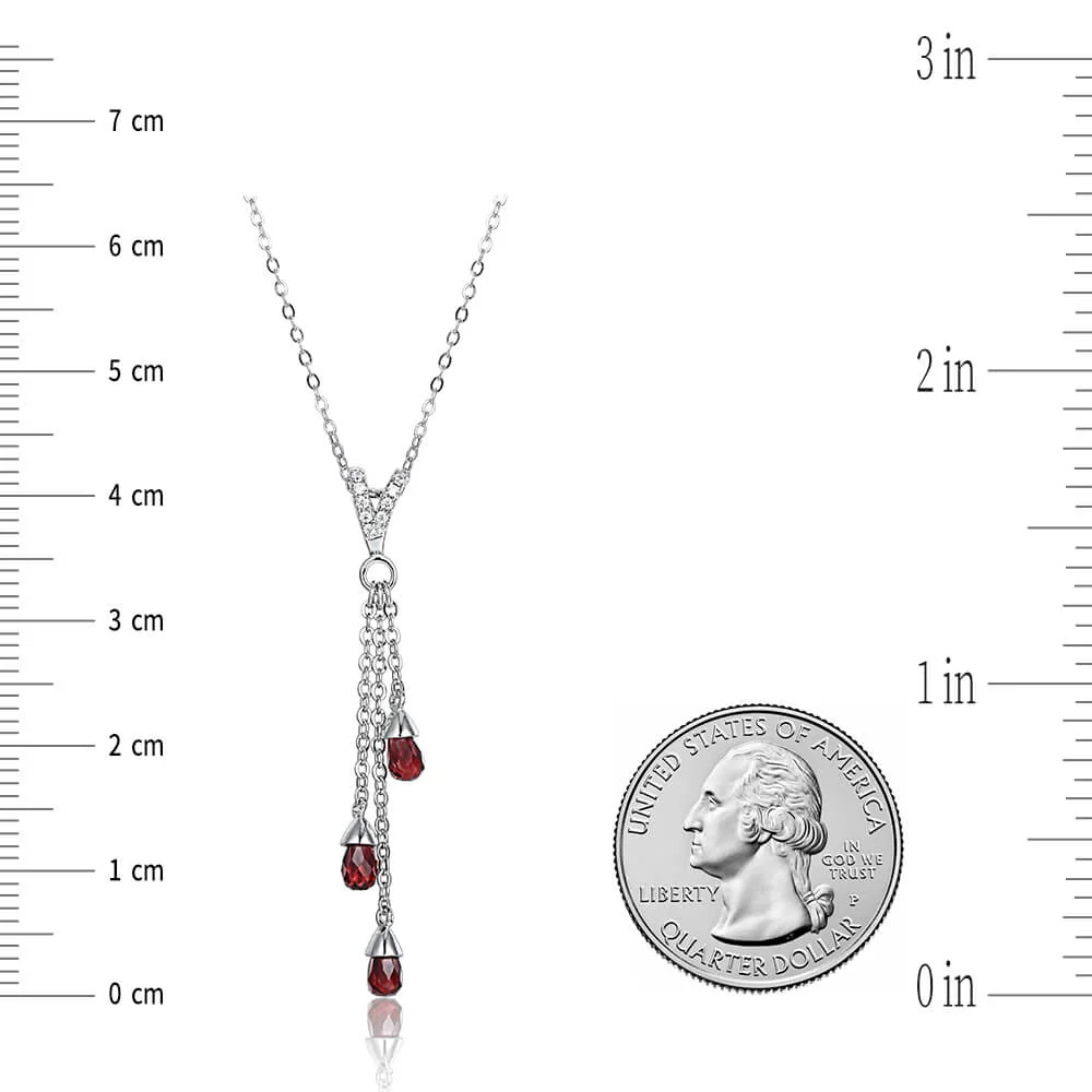 Fashion Pear Olivine Sterling Silver Necklace Pendant - Image 10